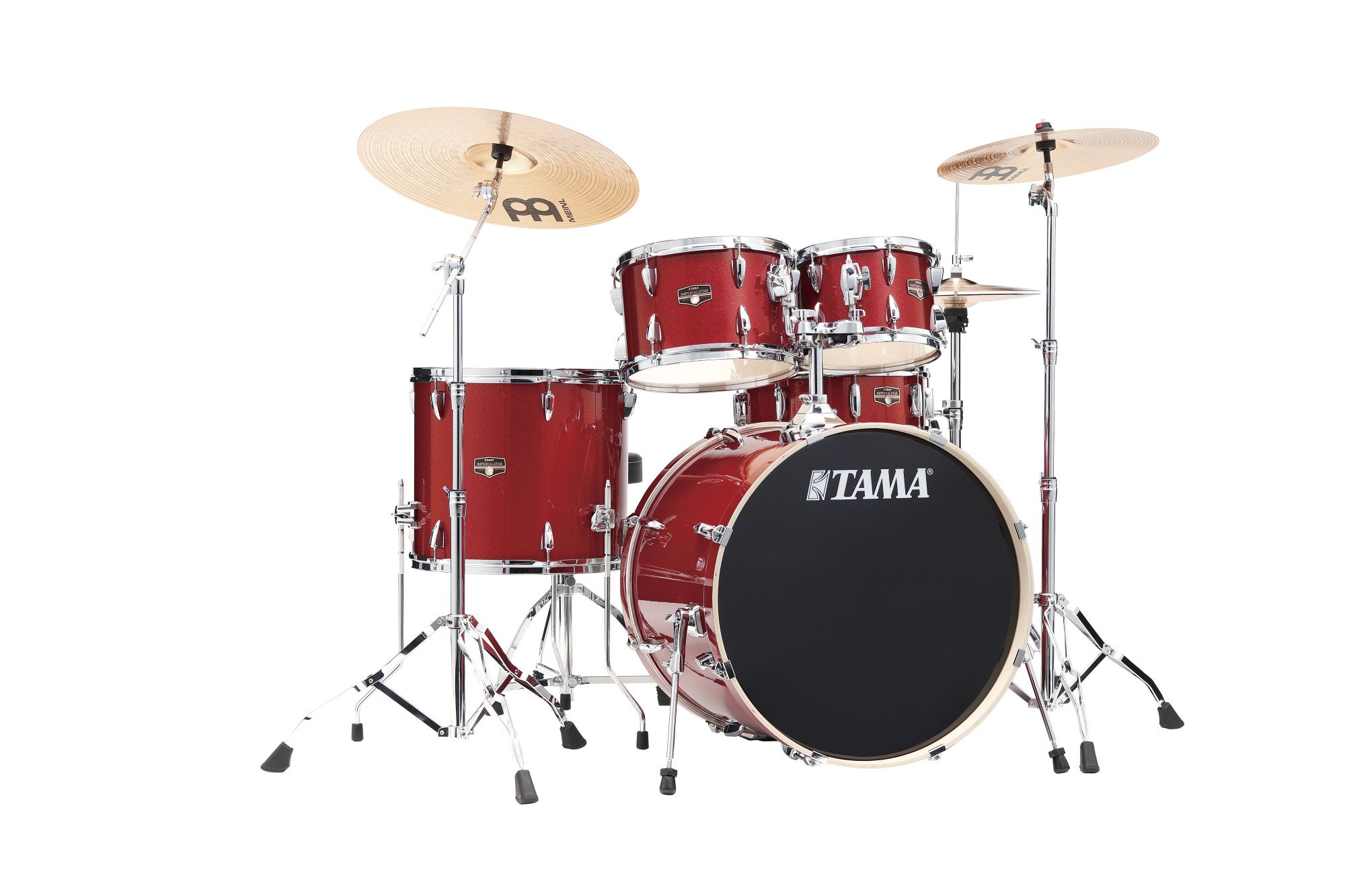 IP52H6W Imperialstar Drum Set 5 teilig - Burnt Red Mist