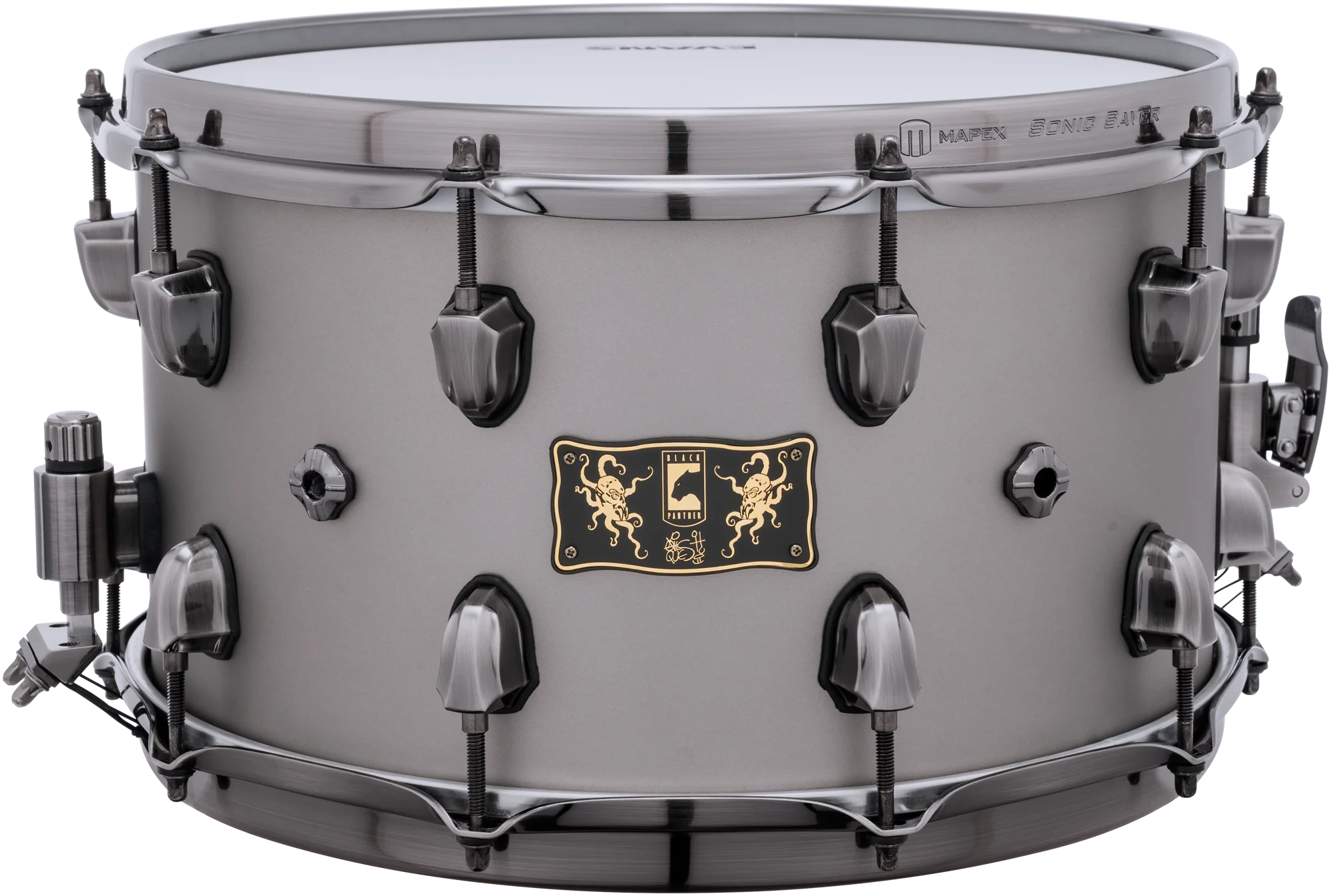 Artist Collection Snare 14x8" PsychOctopus Gun Metal Grey