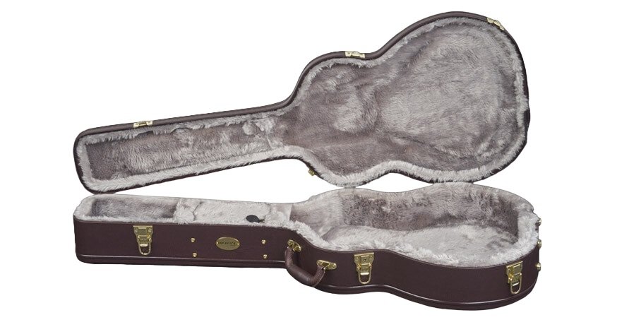 Superior Deluxe Line - Acoustic Guitar Hardshell Case (Folk) - Brown "B-Ware"