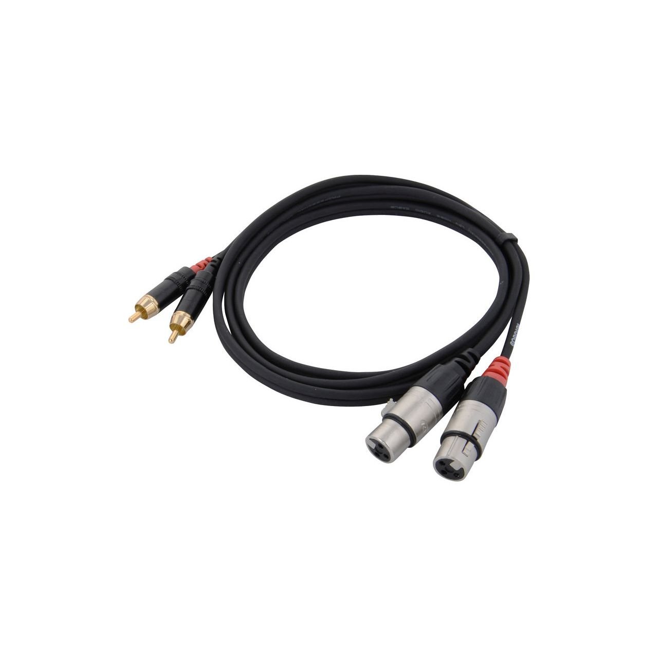 CFU 1,5 FC - 1,5m XLR female / Cinch