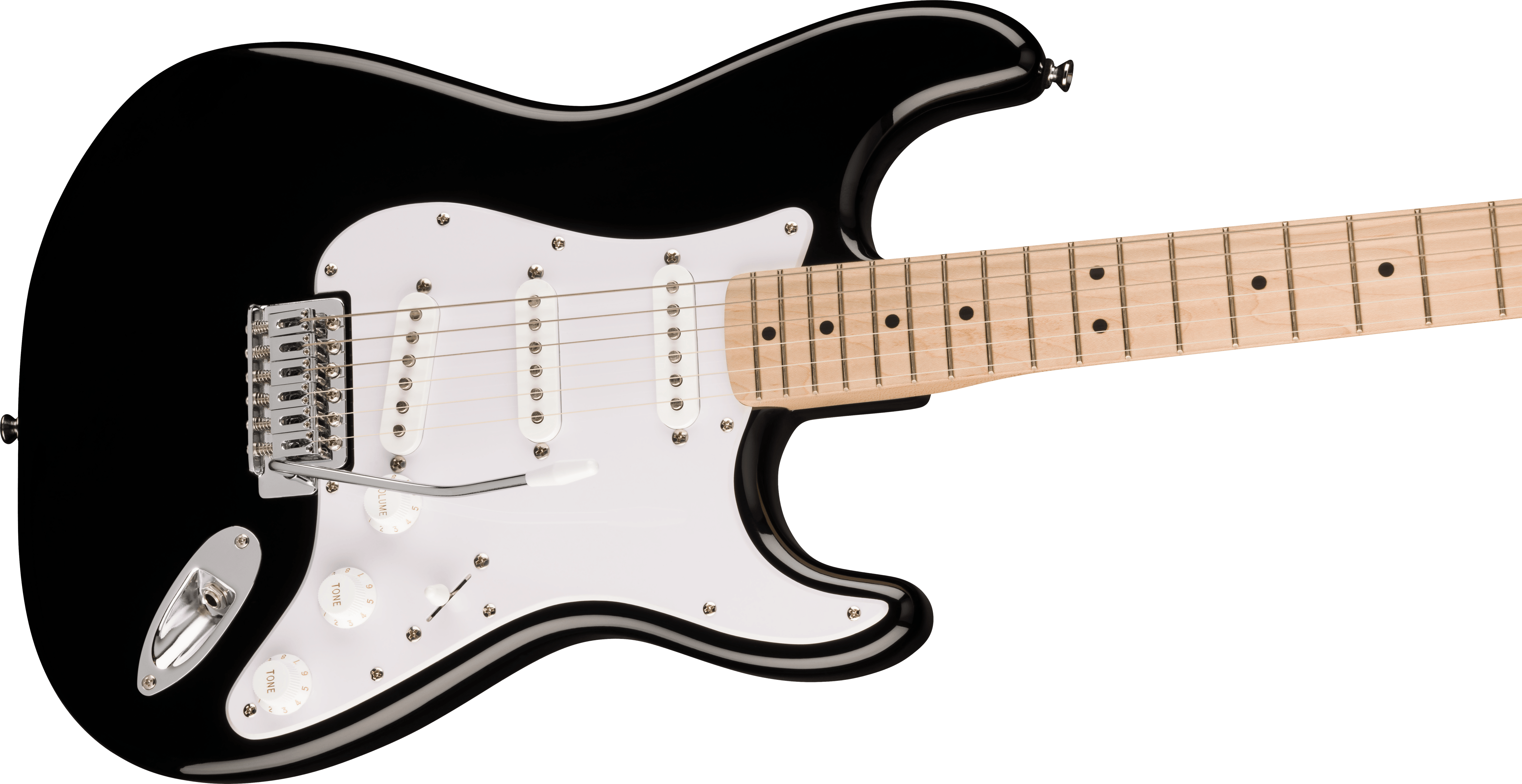 Sonic Stratocaster Maple Fingerboard Black