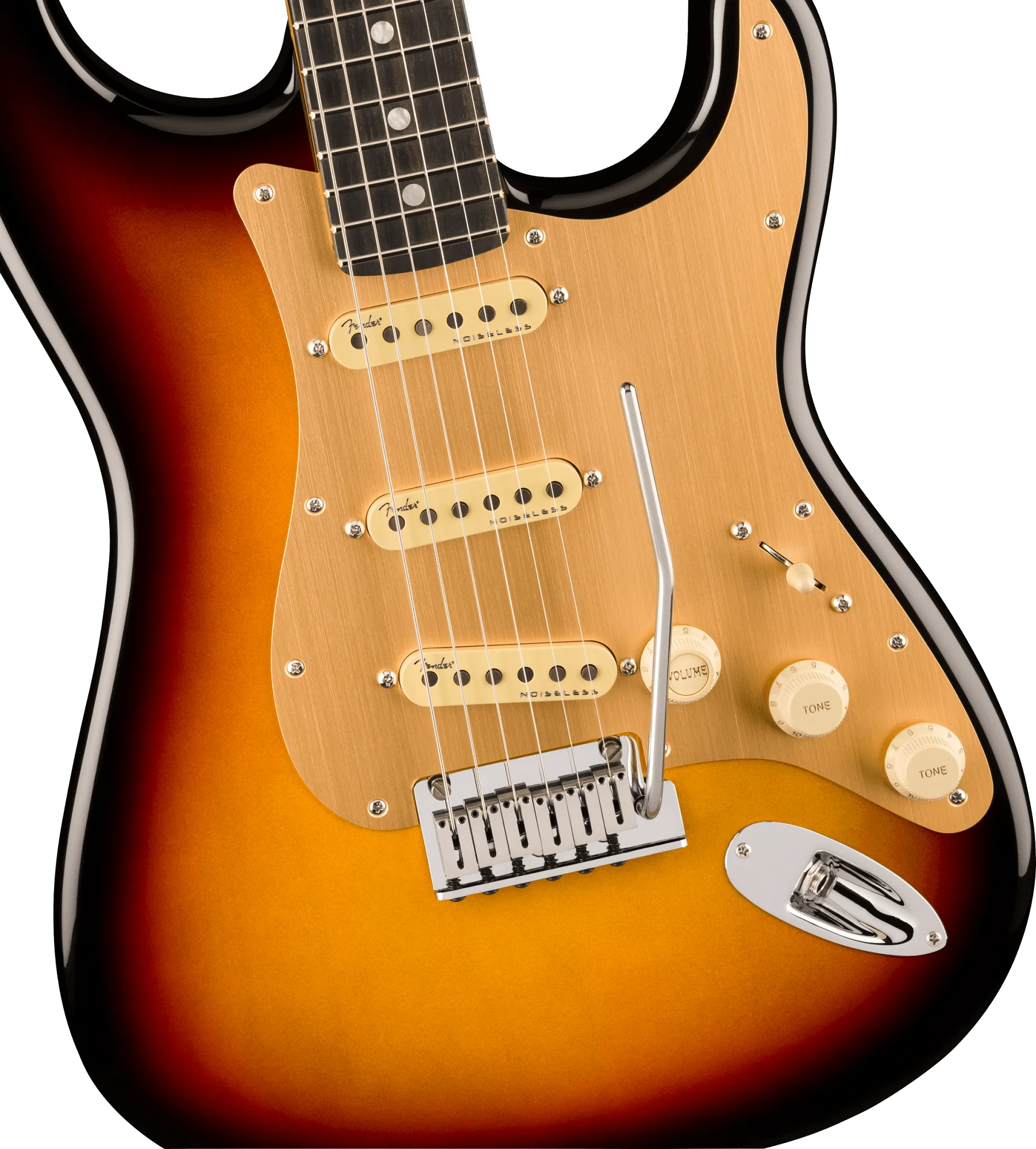 American Ultra II Stratocaster®, Ebony Fingerboard, Ultraburst