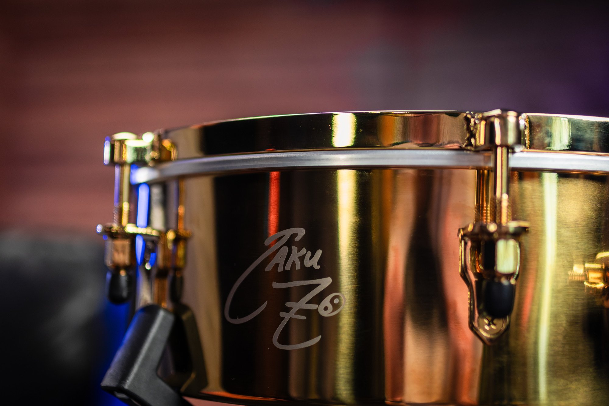 MHT13G Taku Hirano Hand-Bale 13" Gold Timbale