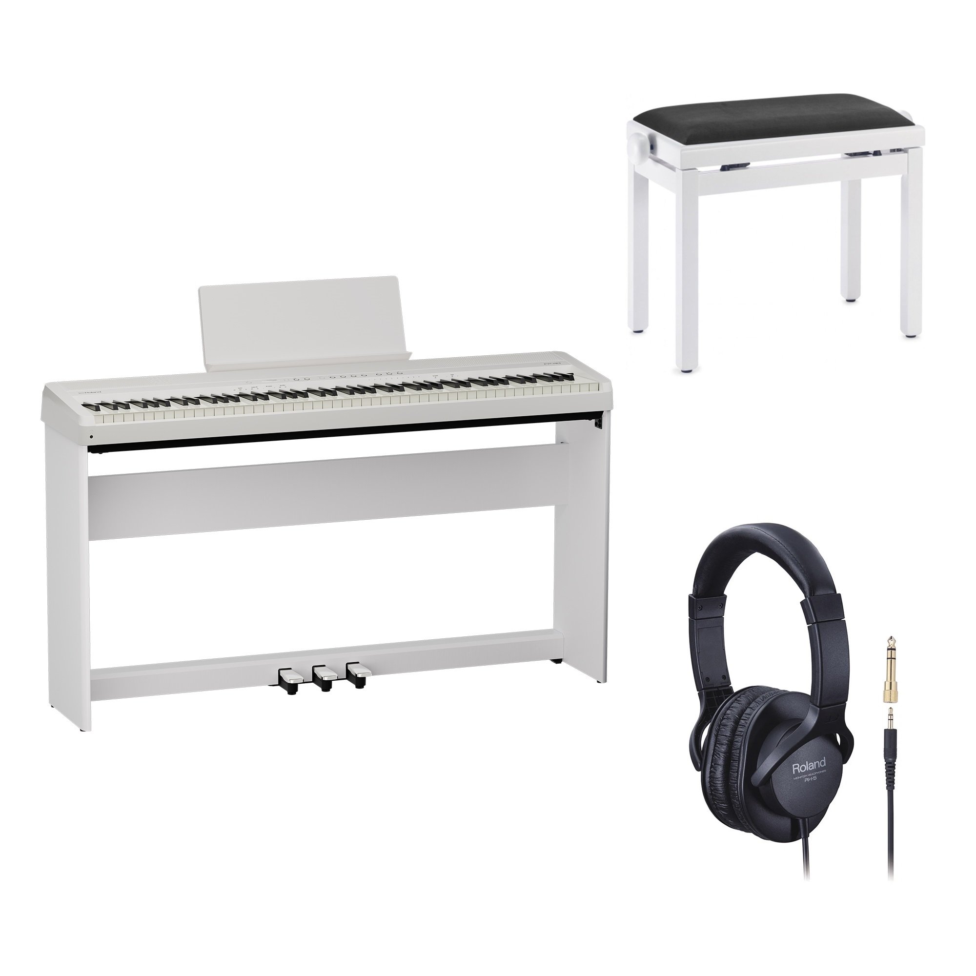 FP-40 White Stagepiano Bundle I
