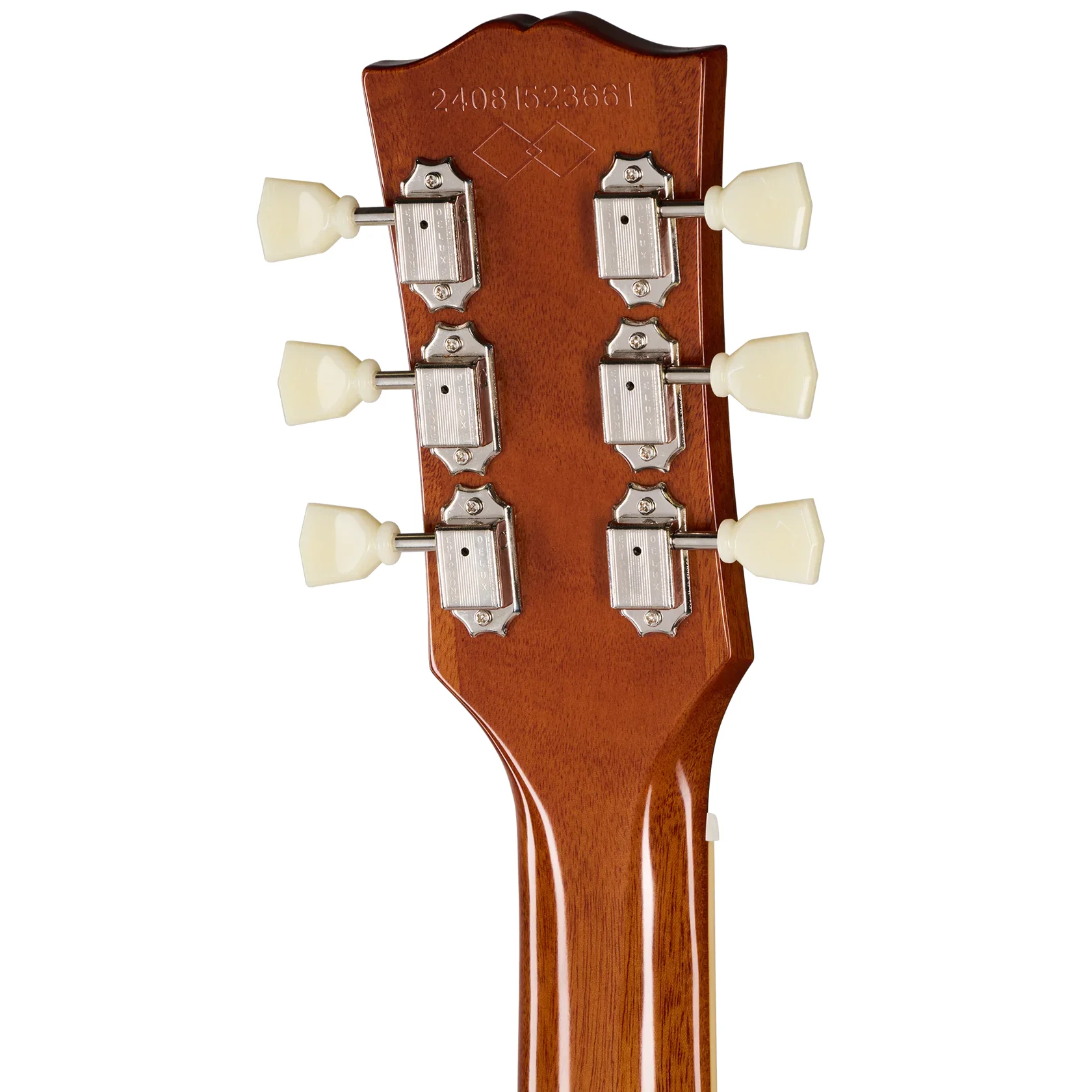 Epiphone 1957 Les Paul Goldtop Reissue Double Gold Rückseite der Kopfplatte