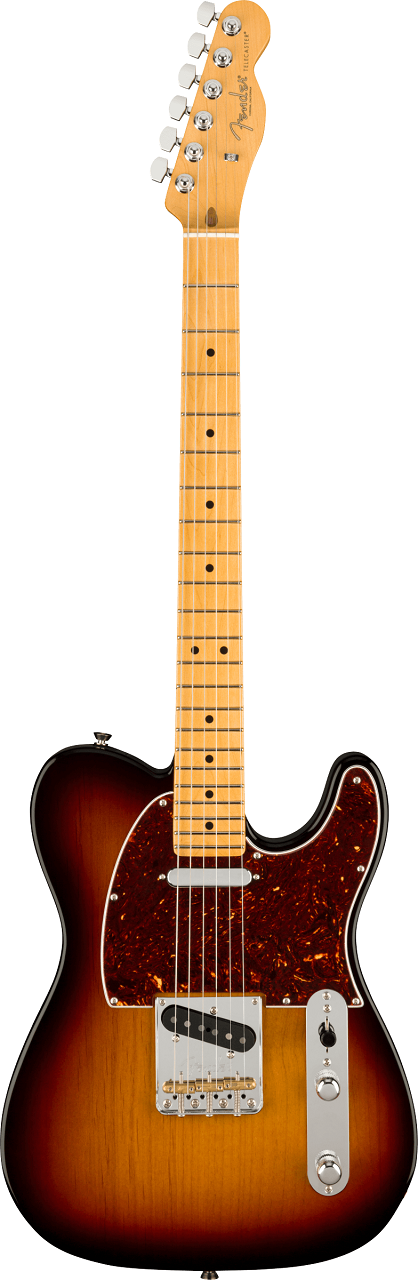 American Professional II Telecaster®, Maple Fingerboard, 3-Color Sunburst