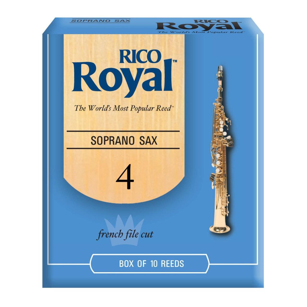 Royal Stärke 4 - Blatt für Sopransaxophon