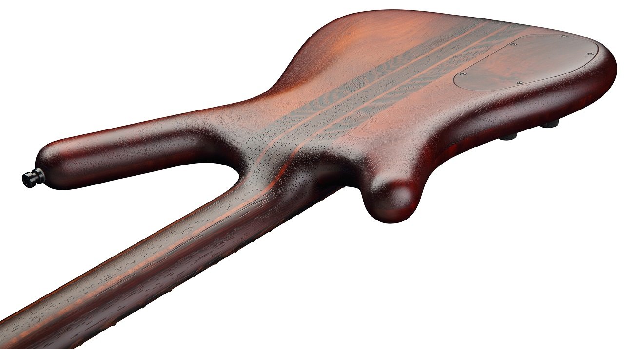 Warwick Masterbuilt Streamette Neck-Through, Limited Edition 2022, 4-String - Special Amberburst Tra