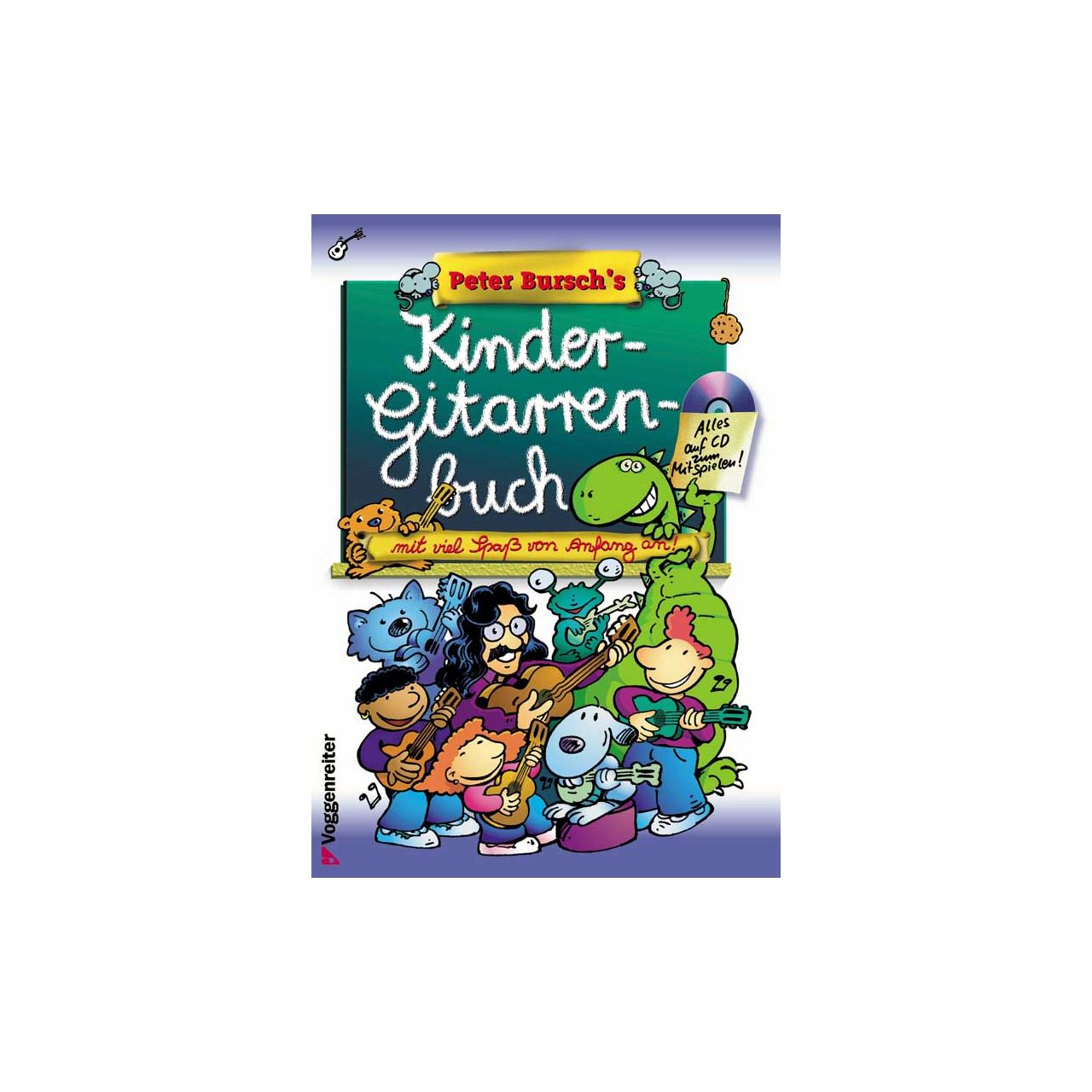 Peter Bursch - Kindergitarrenbuch (mit CD)