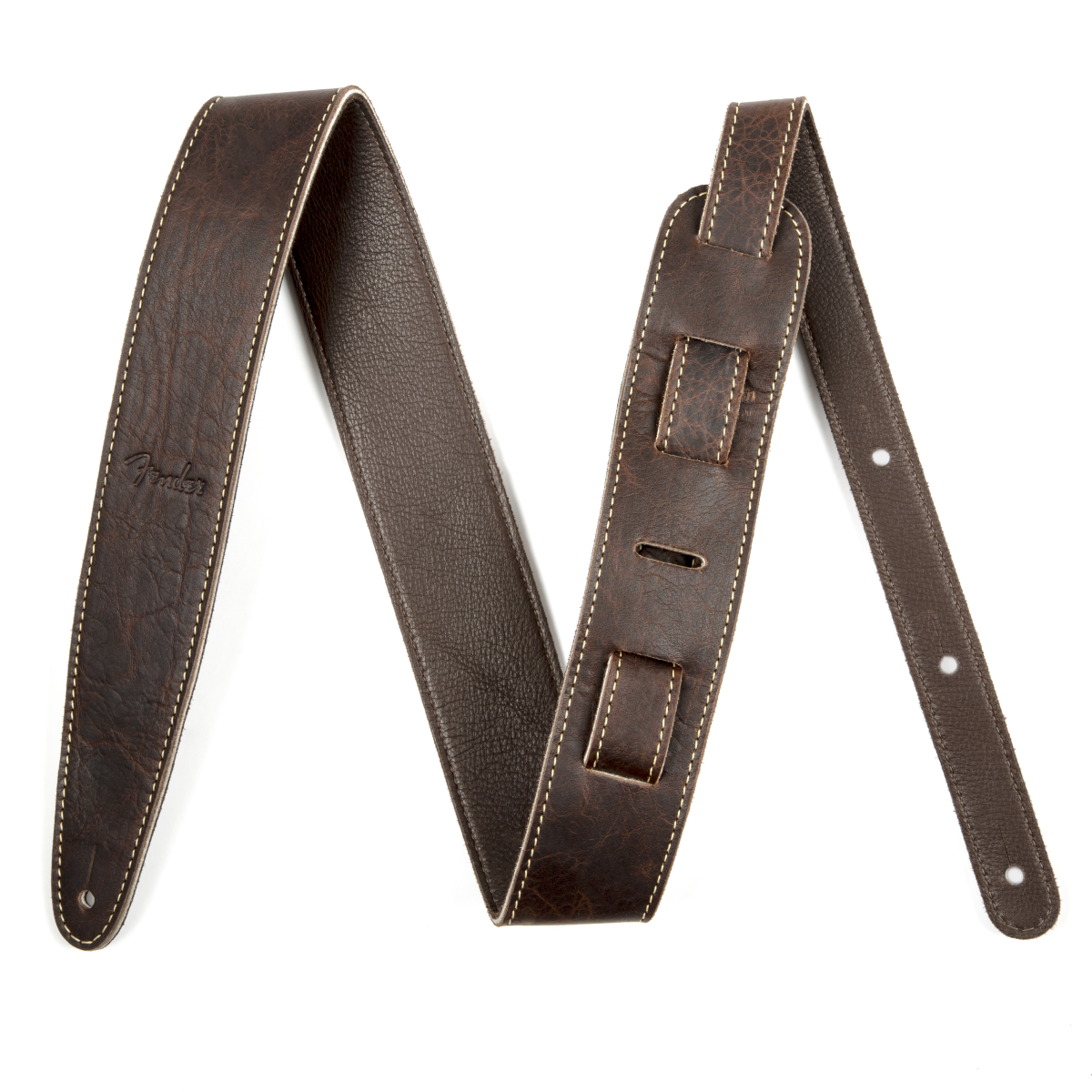 Artisan Crafted Leather Strap, 2" Brown - Gurt