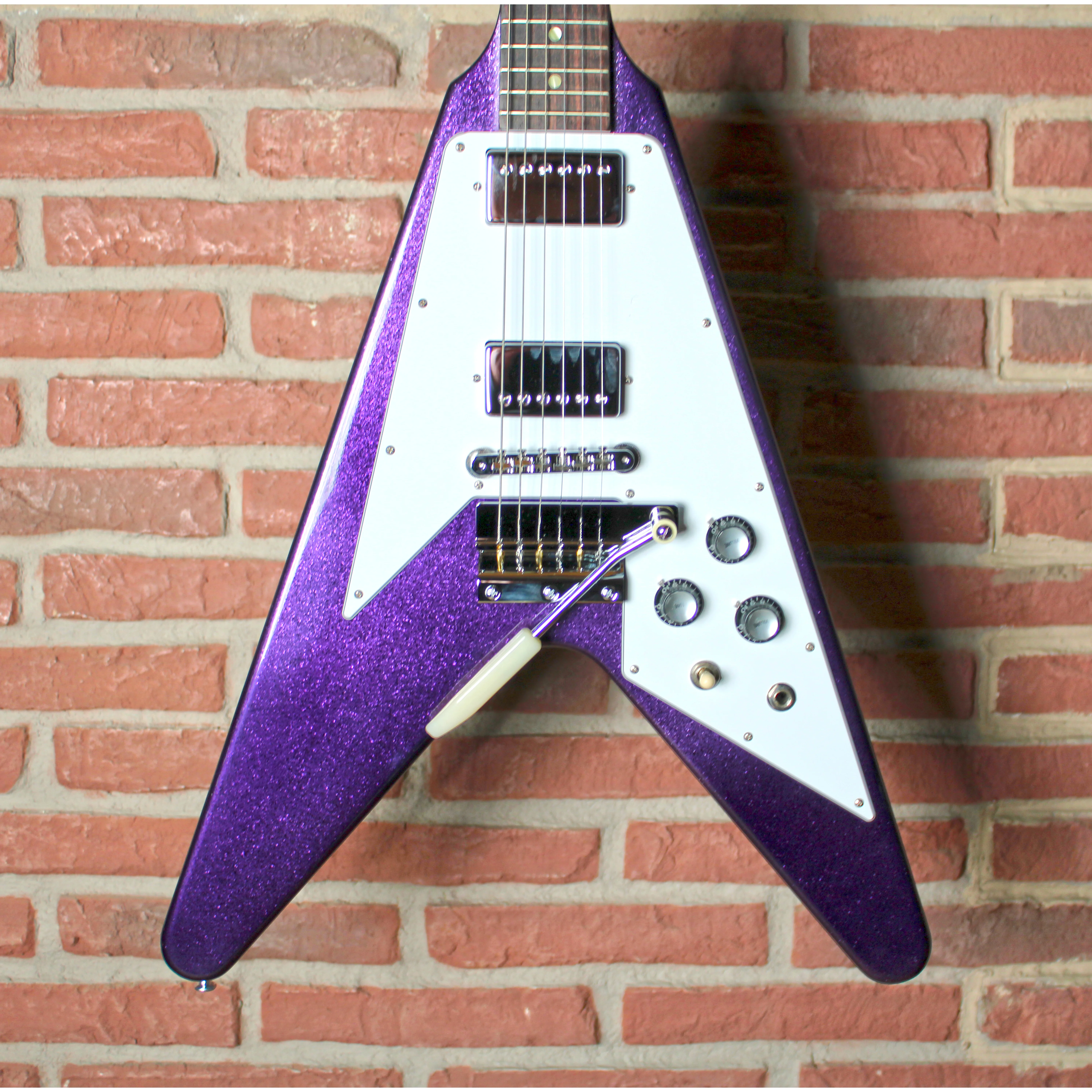 67 Flying V M2M Purple Sparkle Short Maestro Custom Shop