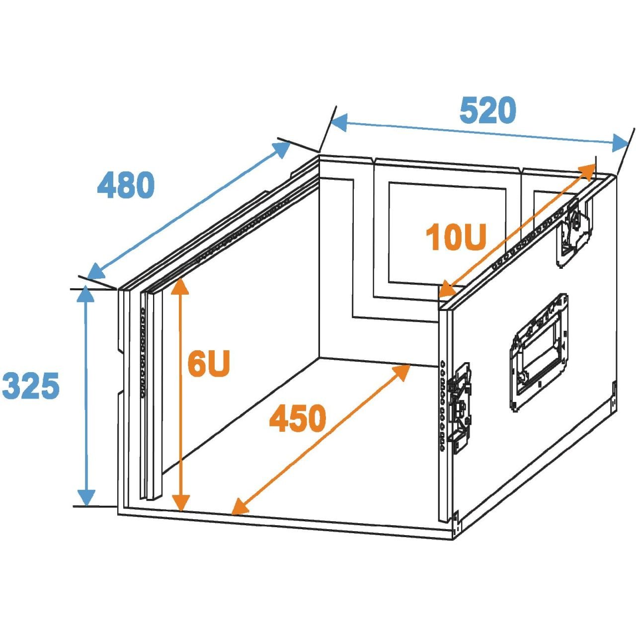 Spezial-Kombi-Case Profi, 4HE
