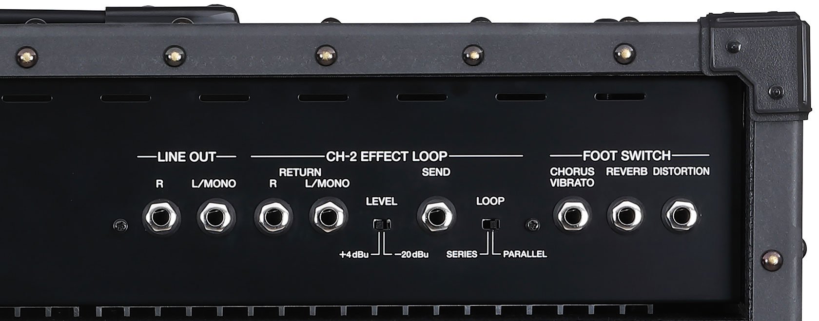 Roland JC-120 Jazz Chorus Rückseite 