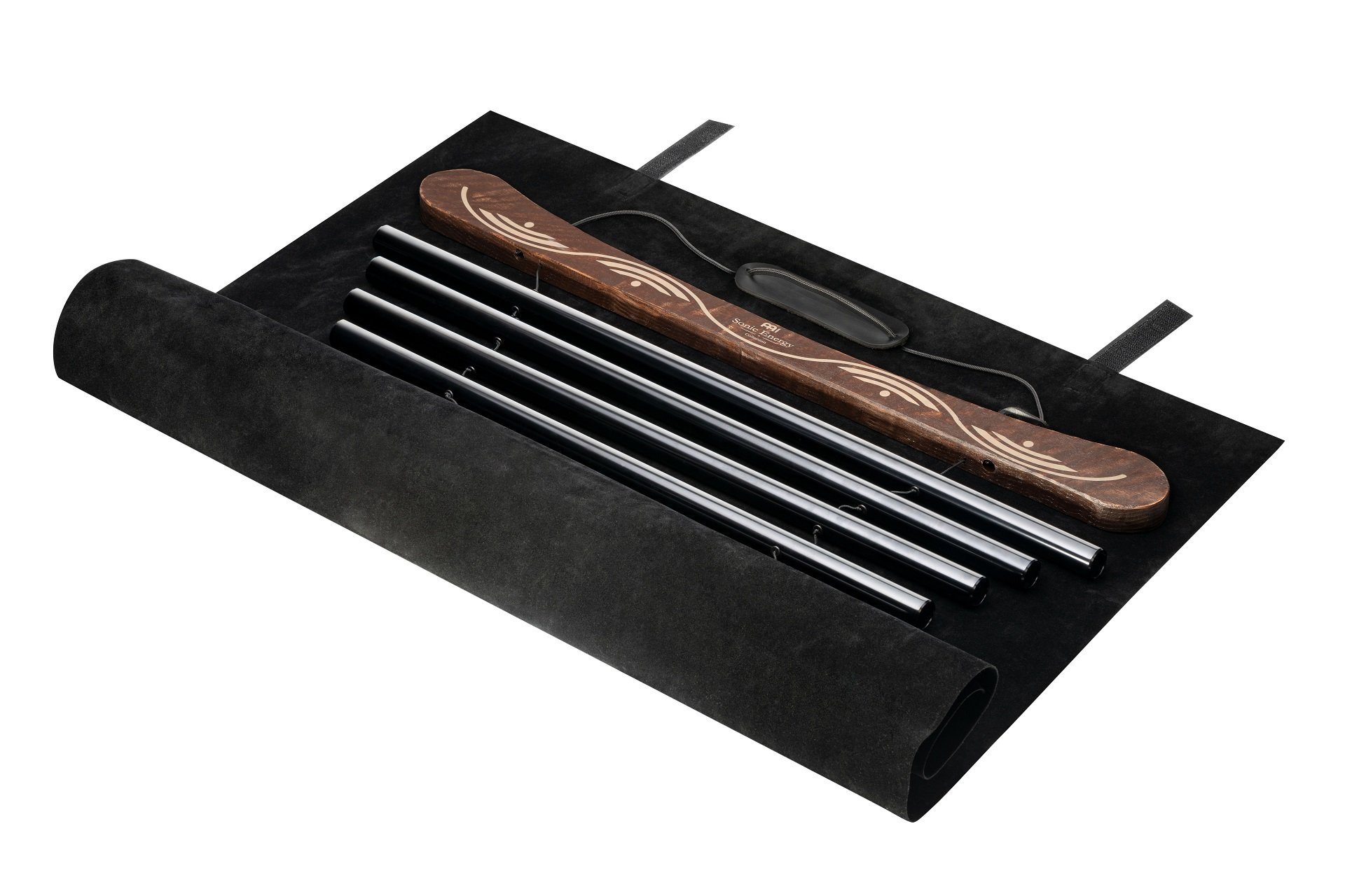 MFC10EMIBK Meditation Flow Chime, 38"/ 95cm, E Moll, Schwarz
