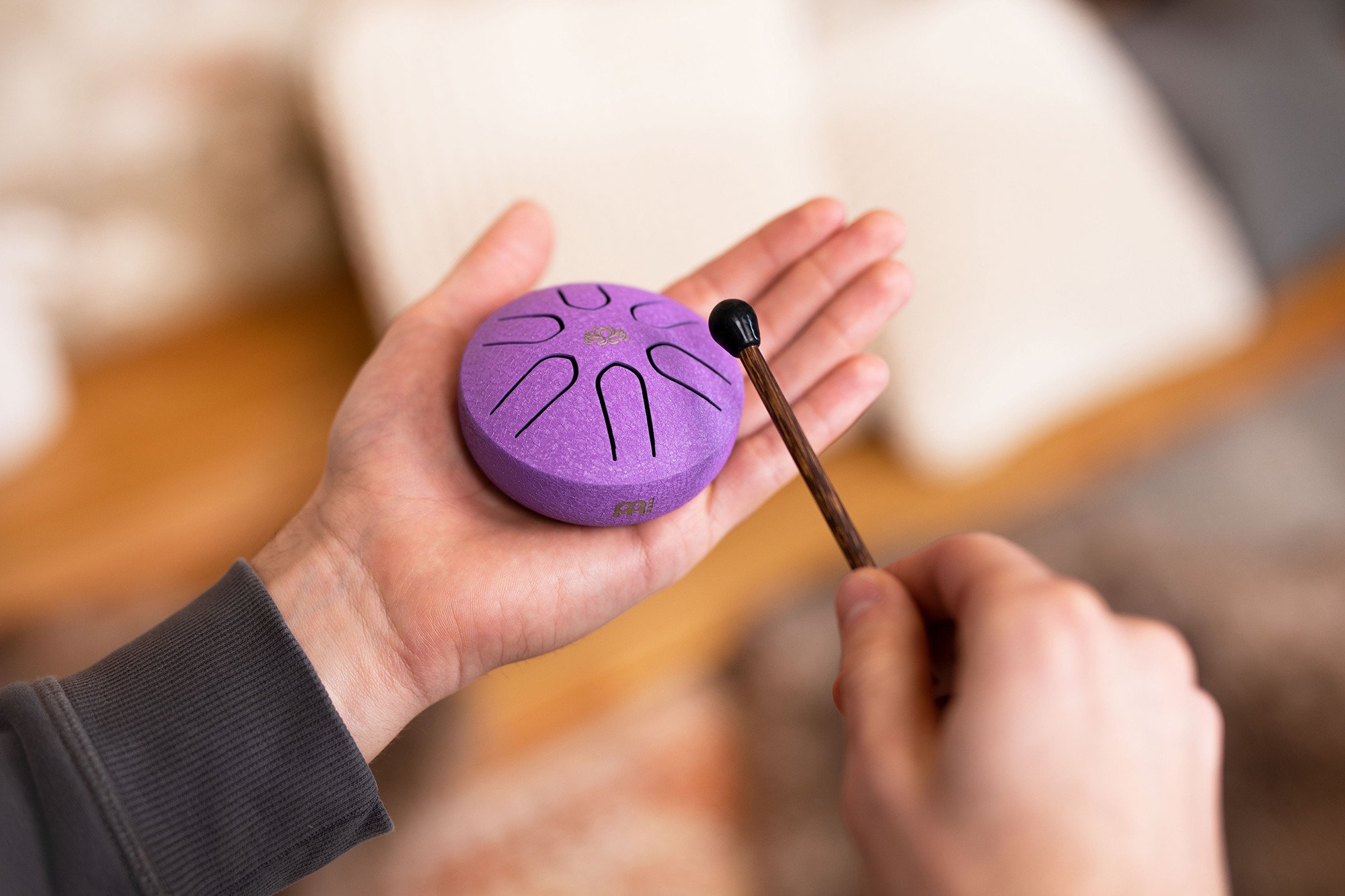 Pocket Steel Tongue Drum - Purple