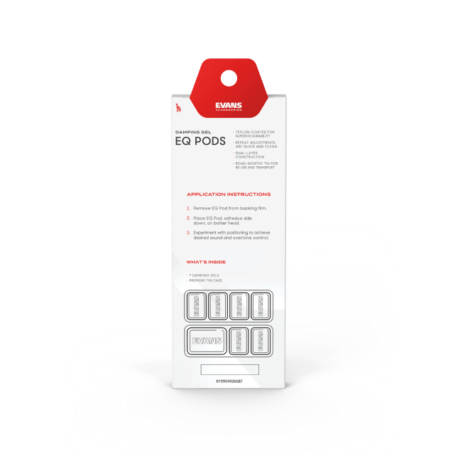 EQPODS Drum Damper Gels