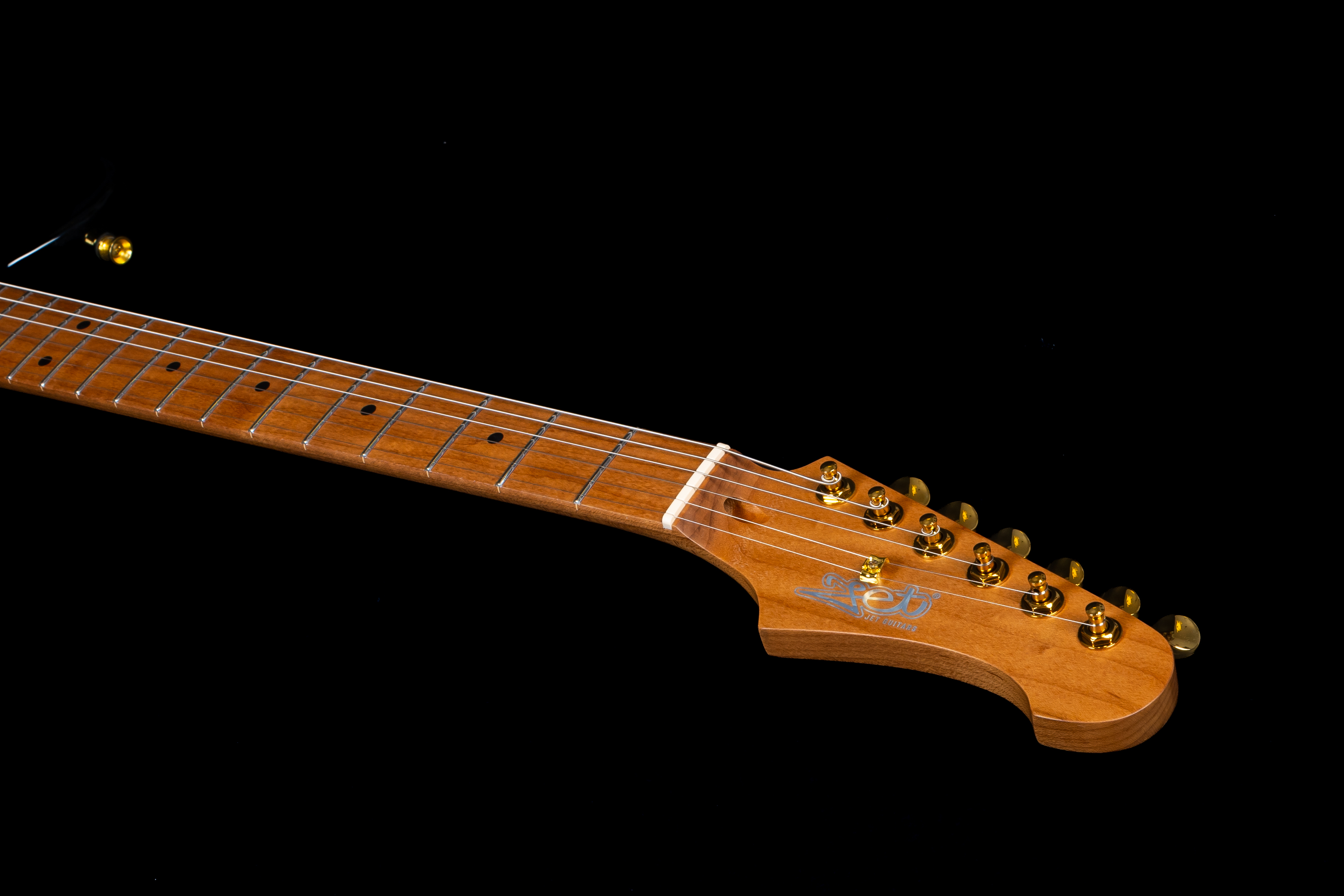 JT-300 BK G Black Gold E-Gitarre