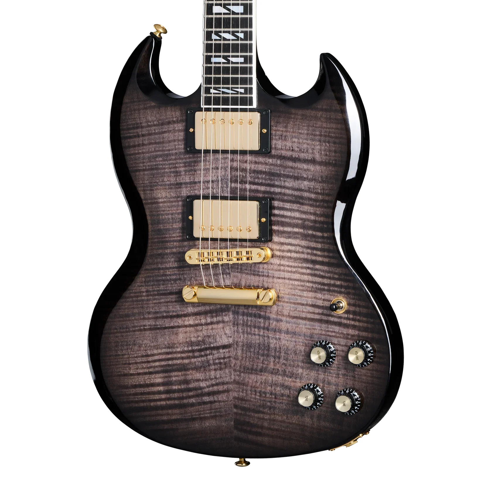 SG Supreme Translucent Ebony Burst