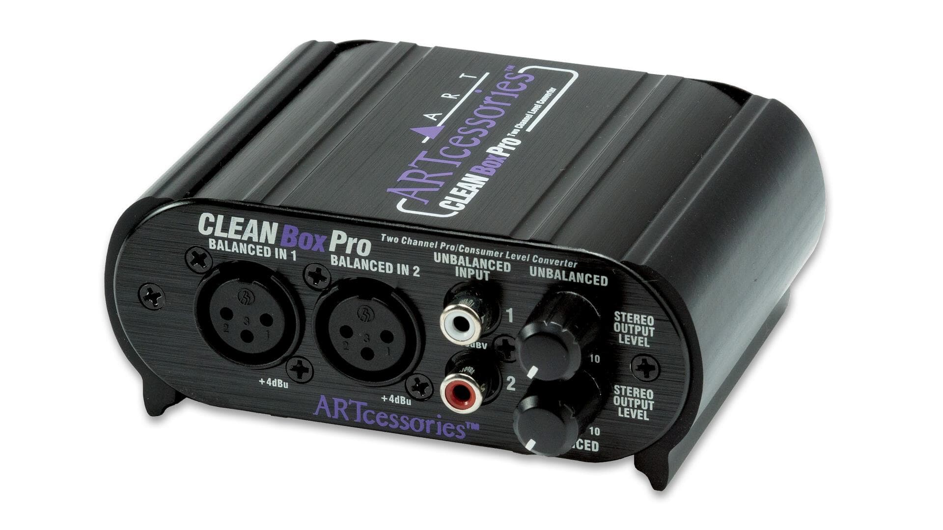 Cleanbox Pro 2-Kanal-Pegelkonverter