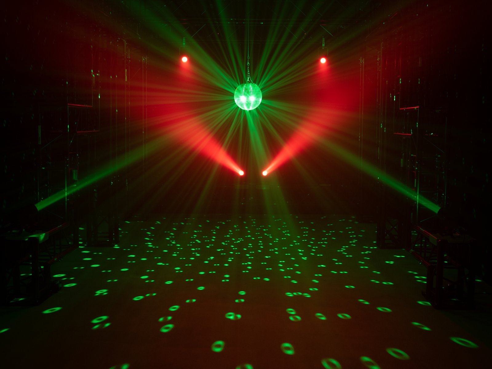 EUROLITE LED PST-10 QCL Spot - LED-Pinspot mit COB-LED und DMX-Steuerung sowie IR Fernbedienung 