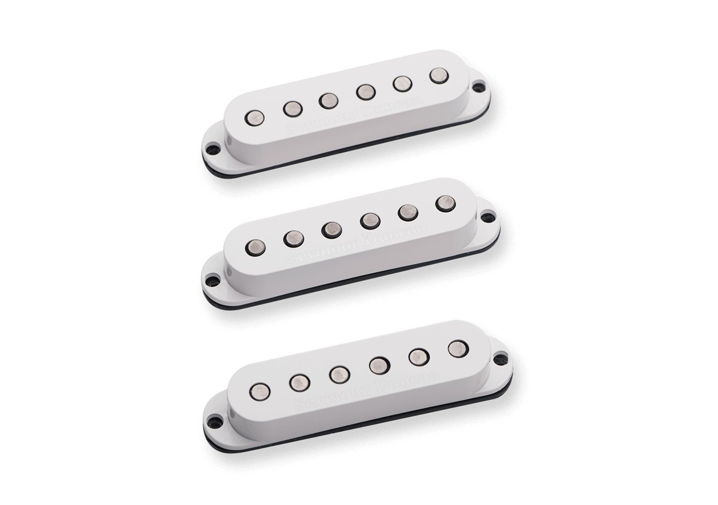 SSL-3 cal s - Hot Strat Calibrated Pickup Set - White Cap