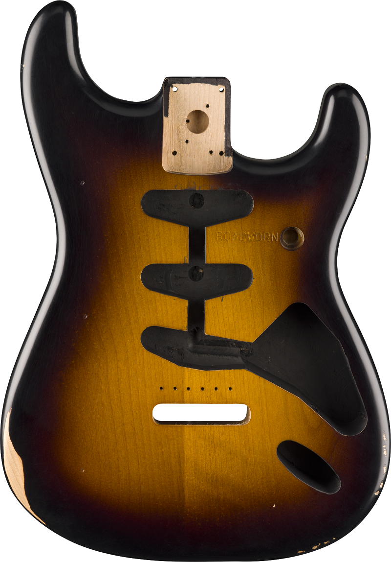Road Worn 50s Stratocaster SSS  Alder Body 2-Tone Sunburst