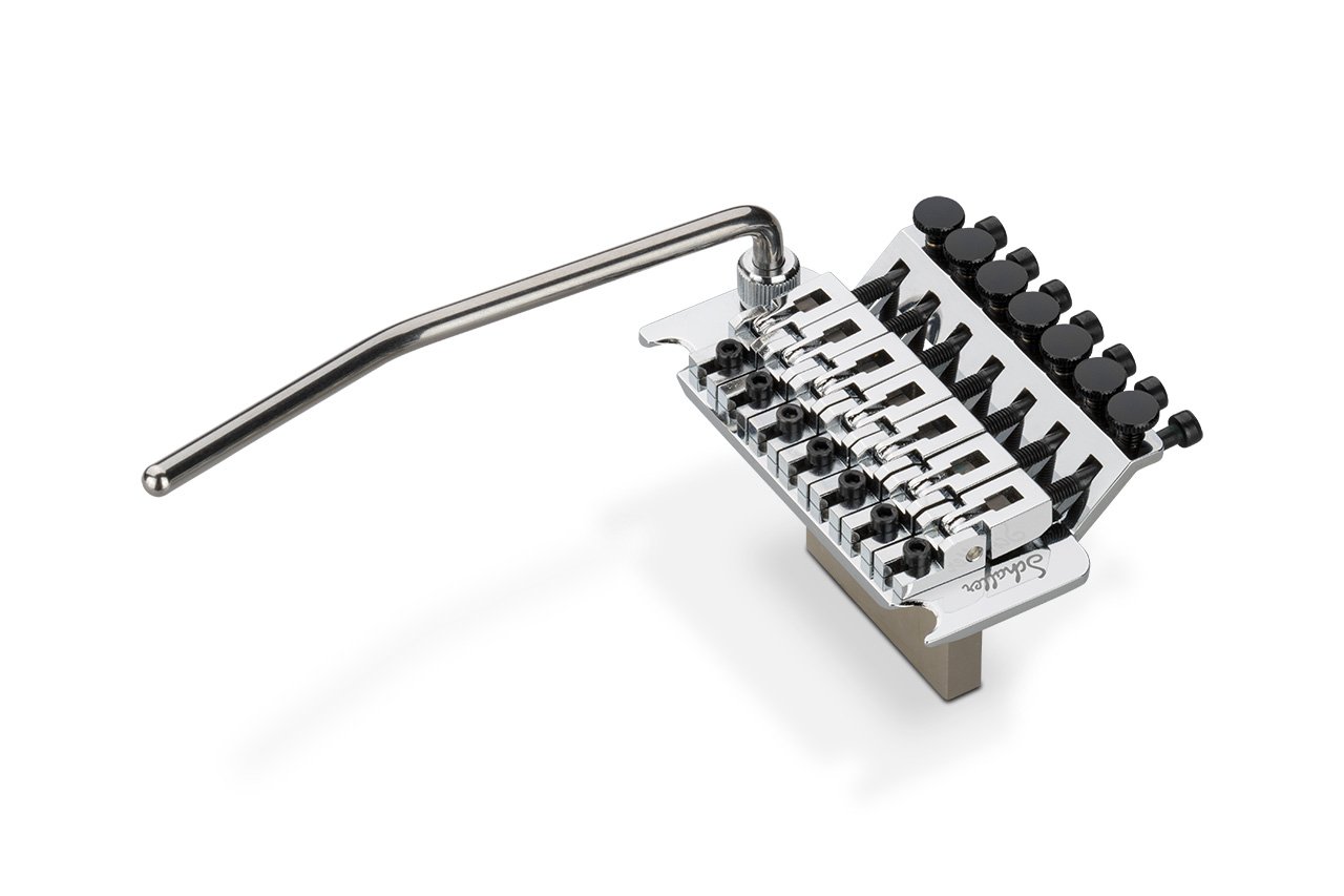 LockMeister® 7-string tremolo - Chrome - Block 32 mm