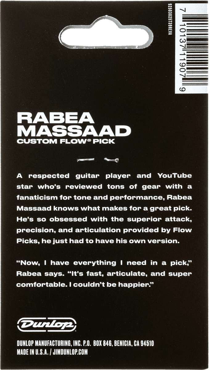 Rabea Massaad Custom Flow Picks 6 pcs. 1.00 mm