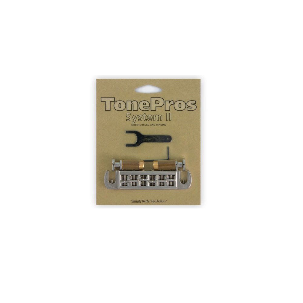 AVT2M N Wraparound Bridge with MSPRS Locking Studs - Nickel