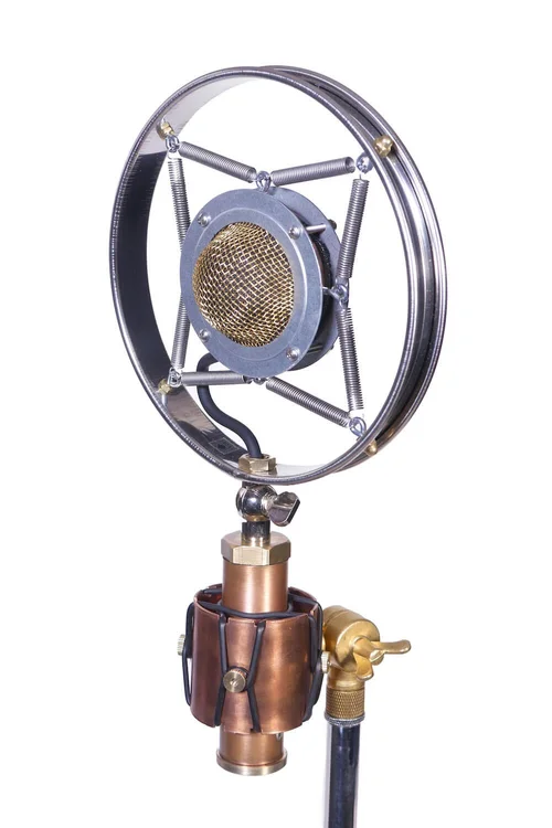 Copper Shock Mount for ETL Microphones