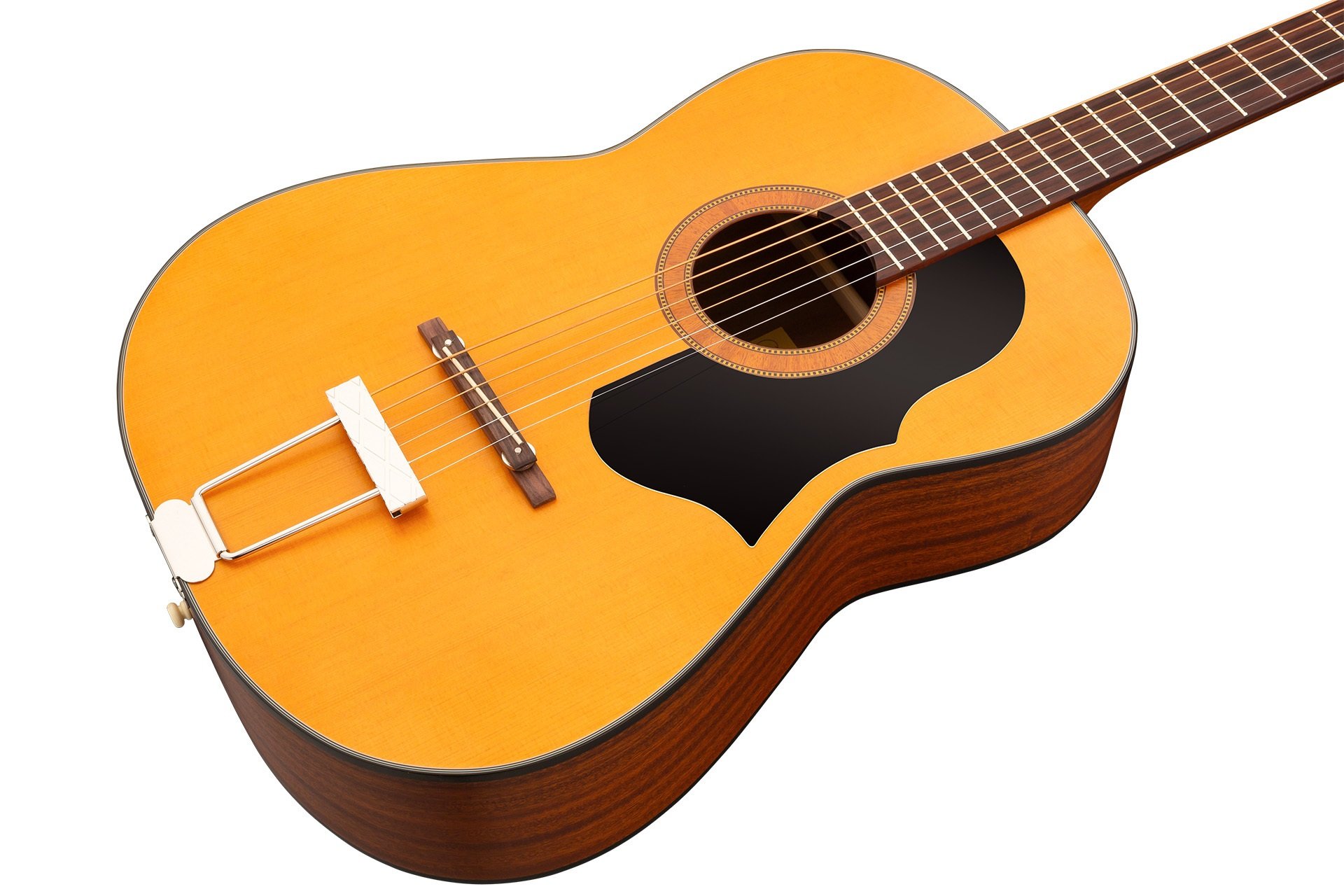 Vintage 05/024 Hootenanny 6-String, Vintage Tinted Satin, Case