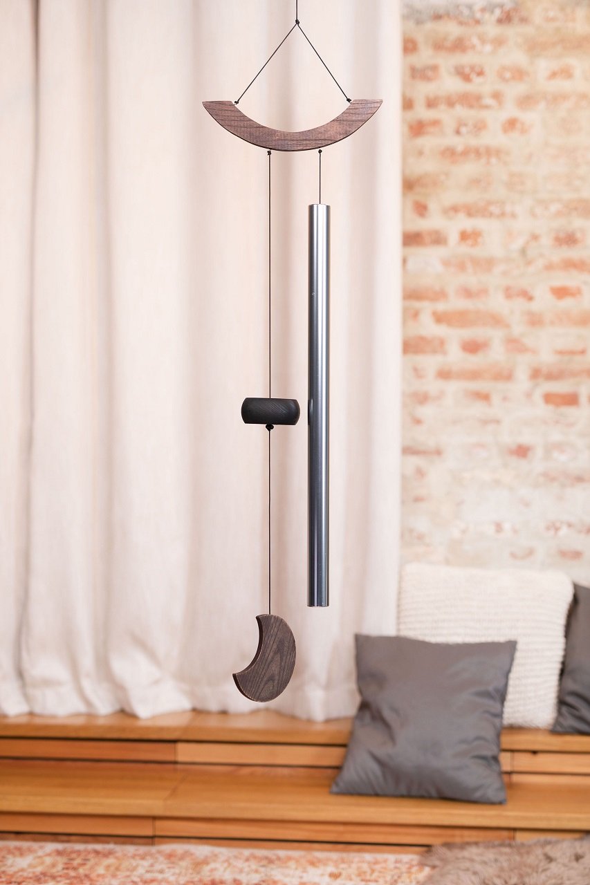 Moon Meditation Chime 49" / 125 cm, Silber