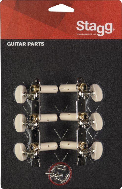 3L + 3R Mechaniken f. Klassikgitarre 