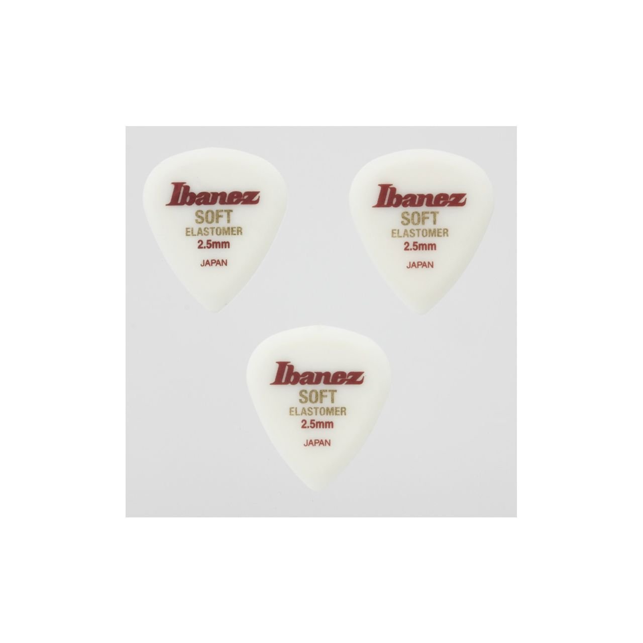 Elastomer Picks 3er Set Soft