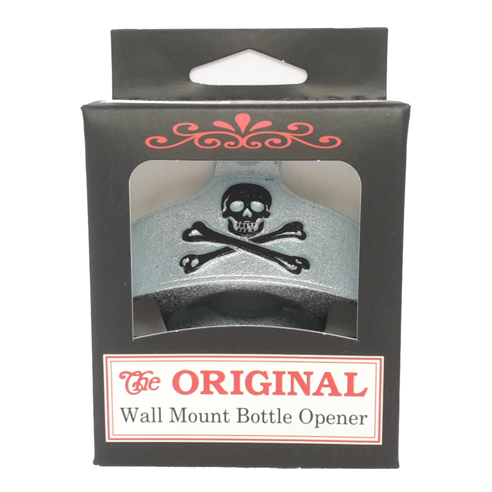 Wandflaschenöffner Skull & Bones (Logo Relief)