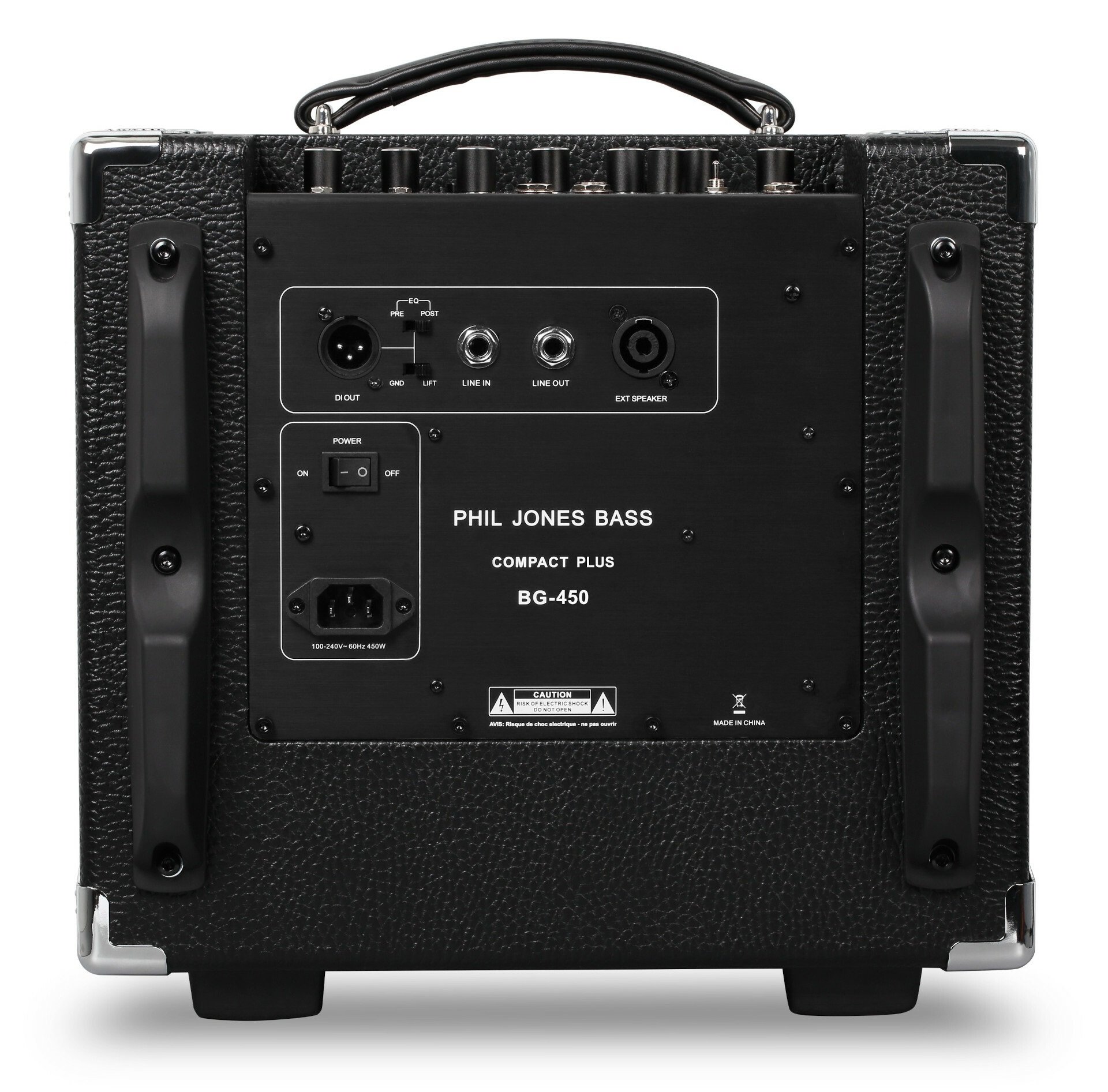 BG-450 Compact Plus - Bass Combo, 450 Watt - Black
