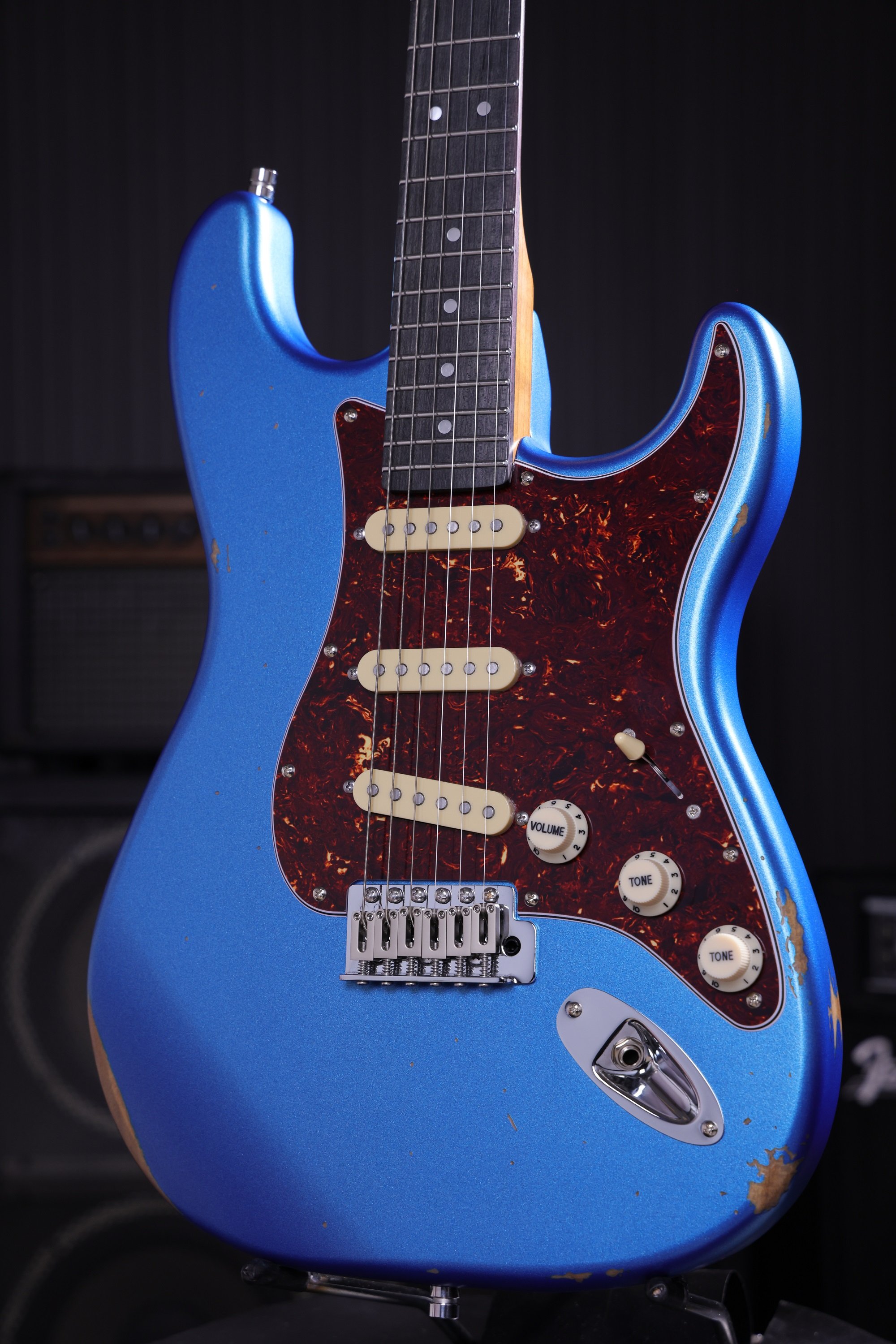PS-6 LPB R Lake Placid Blue Relic E-Gitarre