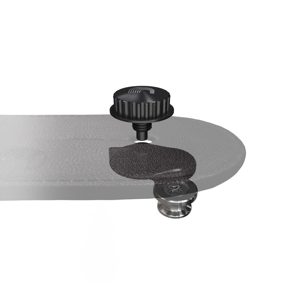 Universal Strap Lock System Nickel