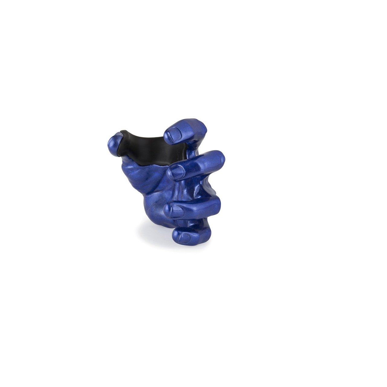 Male Hand, Blue Metallic, Left 