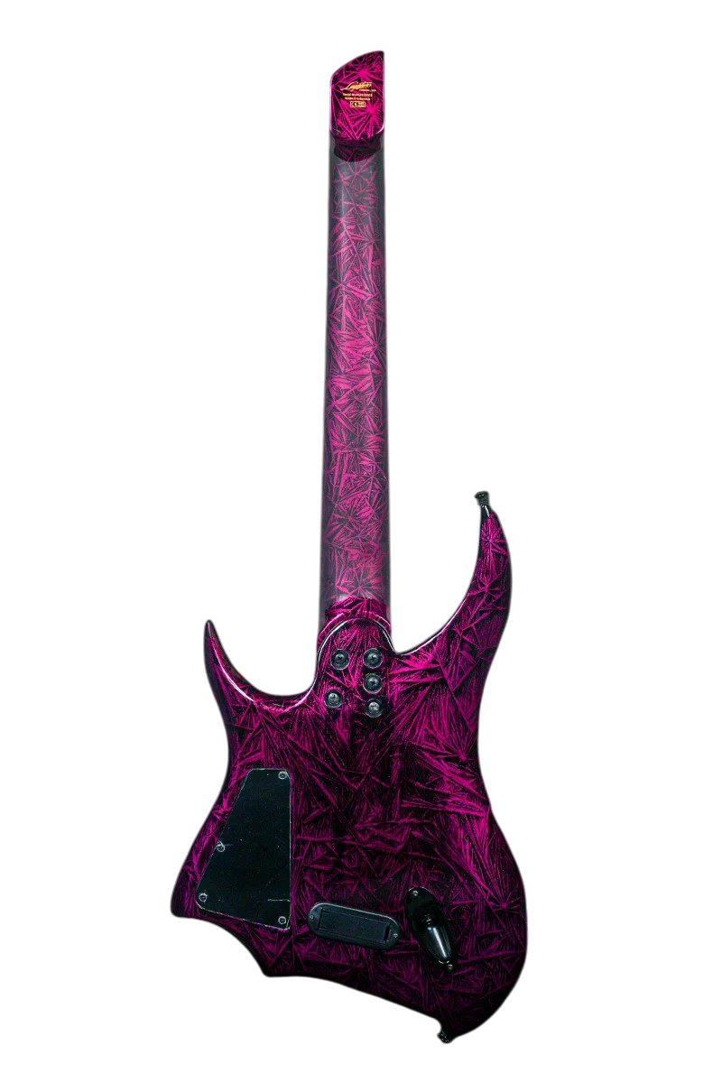 Revenant 7-String Multiscale Headless E-Gitarre Gloss Purple Rain