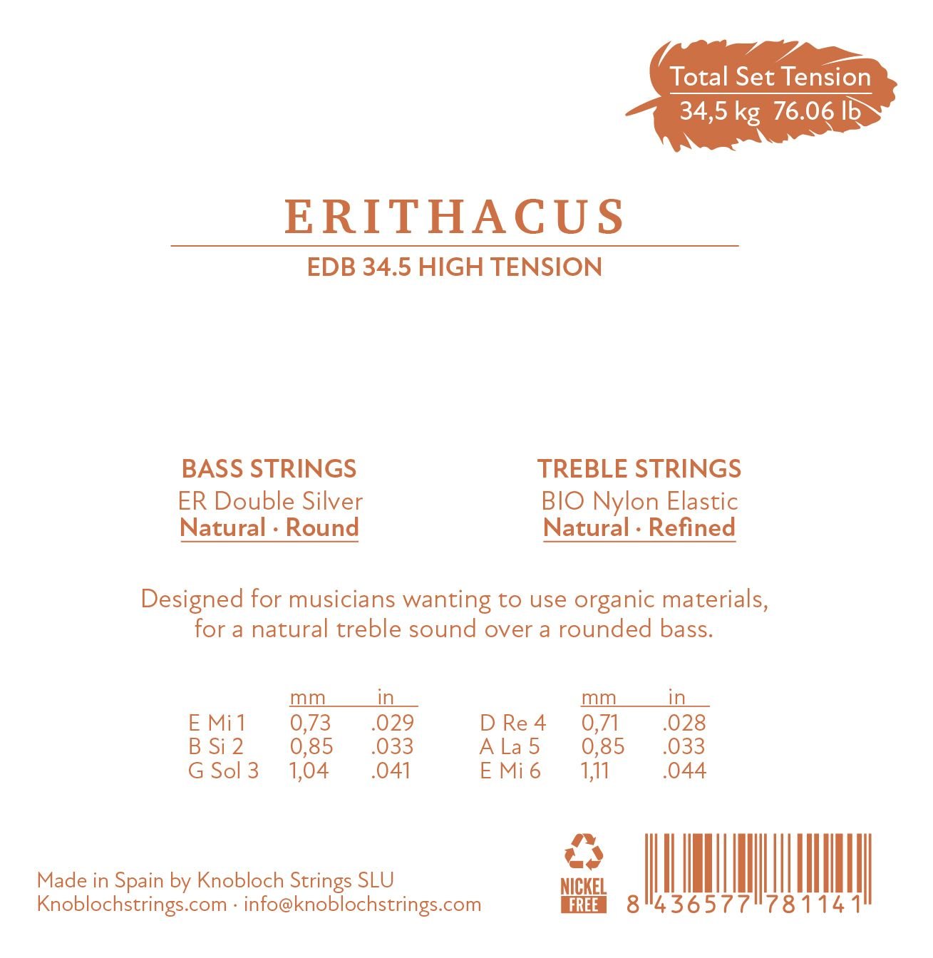Erithacus Line EDN34.5 High Tension