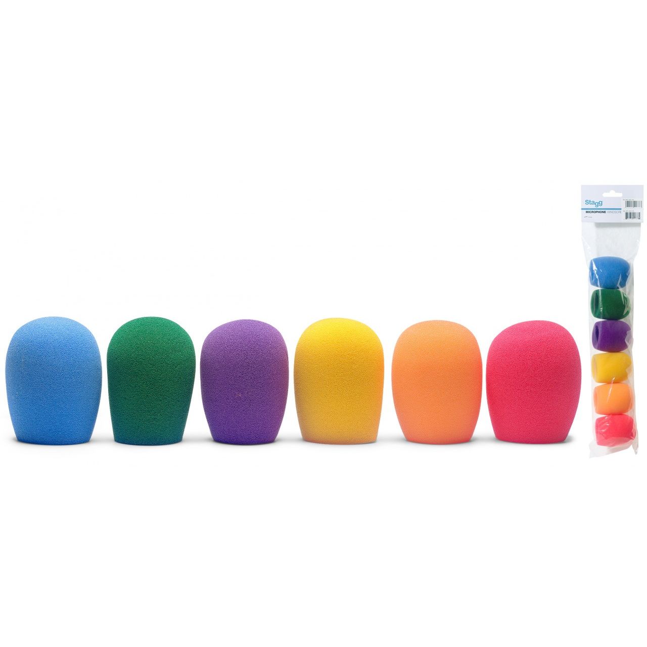 6 COLOUR WINDSCREENS-O.D 25mm