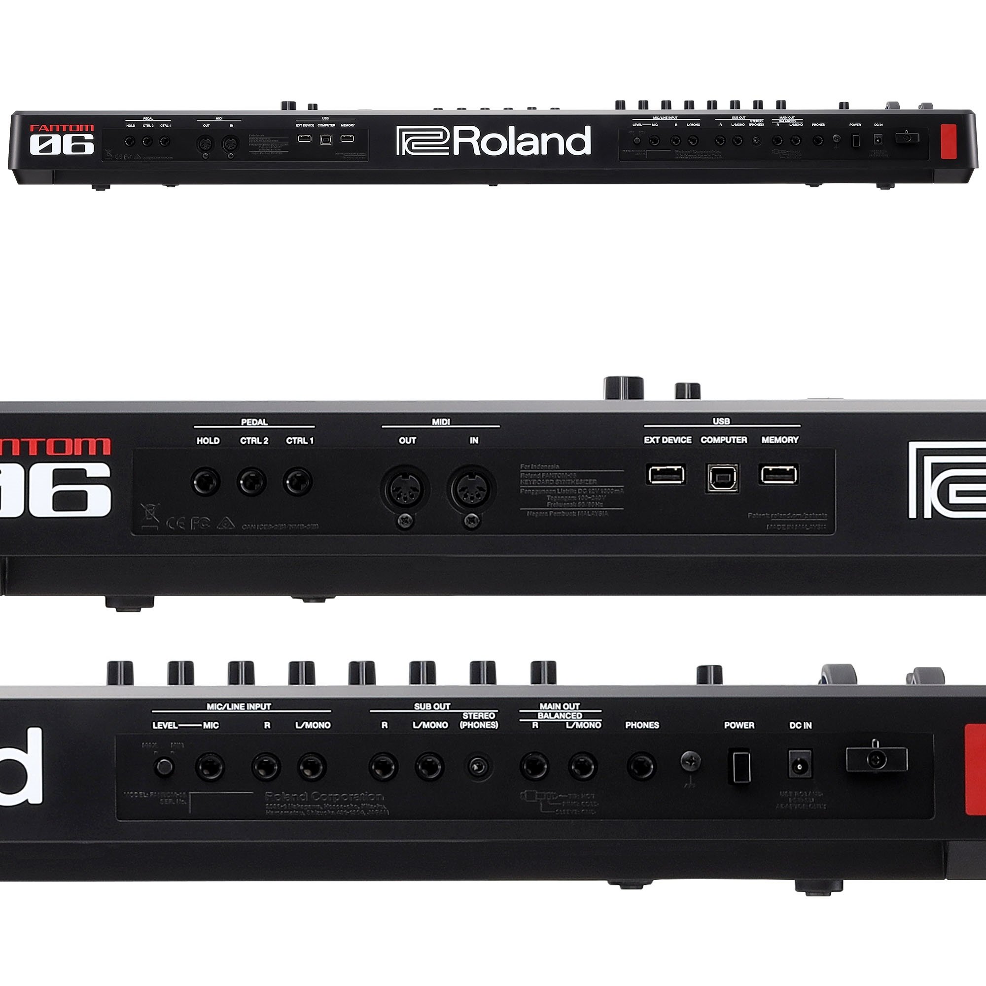 ROLAND Fantom-06 Workstation Synthesizer  Detailansicht