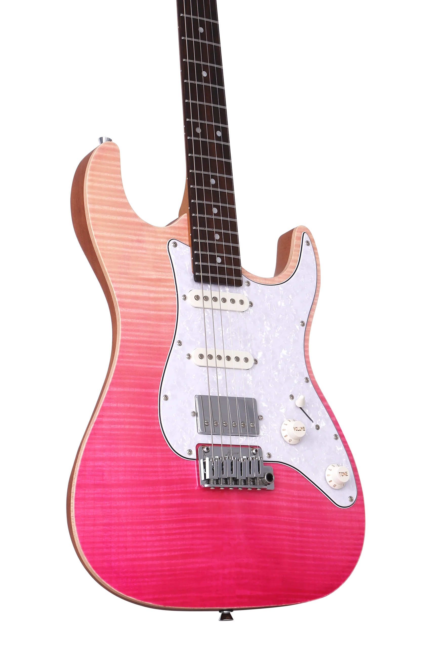 KS-Deluxe F SSH Transparent Black  Sunburst