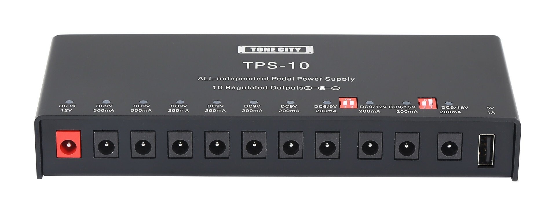 TPS-10 - Multi Power Supply with 10 Outputs