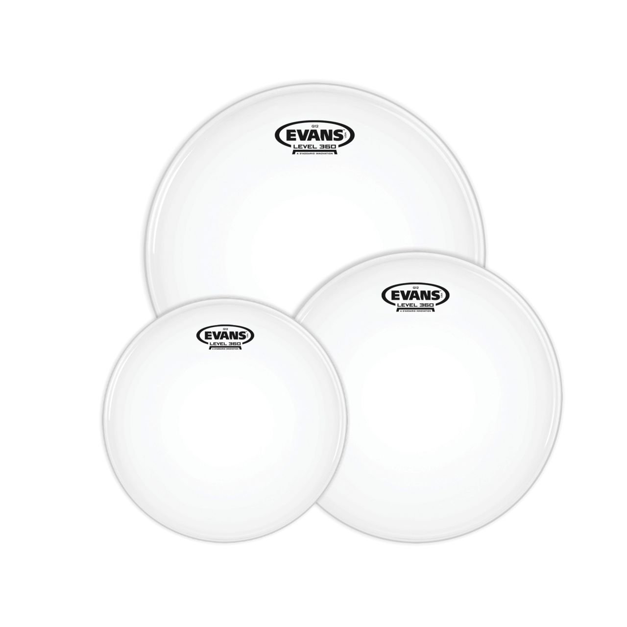Fellset (10"/12"/14") - G12 Clear Fusion Tom Pack