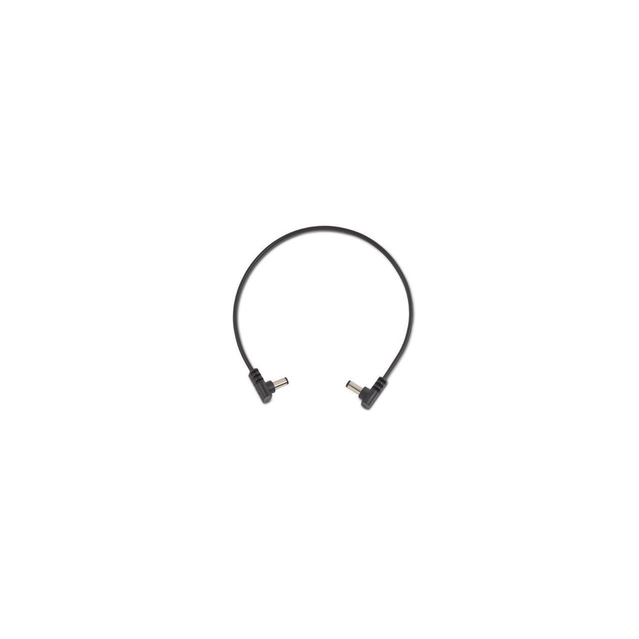 Flat Power Cable - Black 30 cm / 11.81" angled/angled