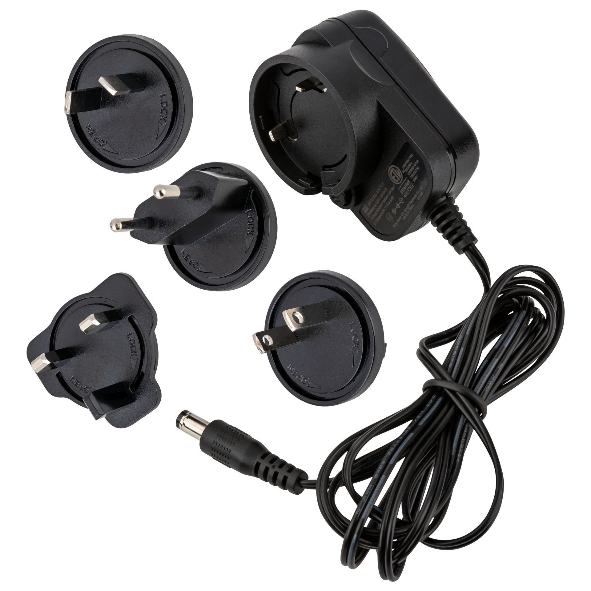Power Supply 12 V 500 mA for HA 4 & LM 4, with multi plugs