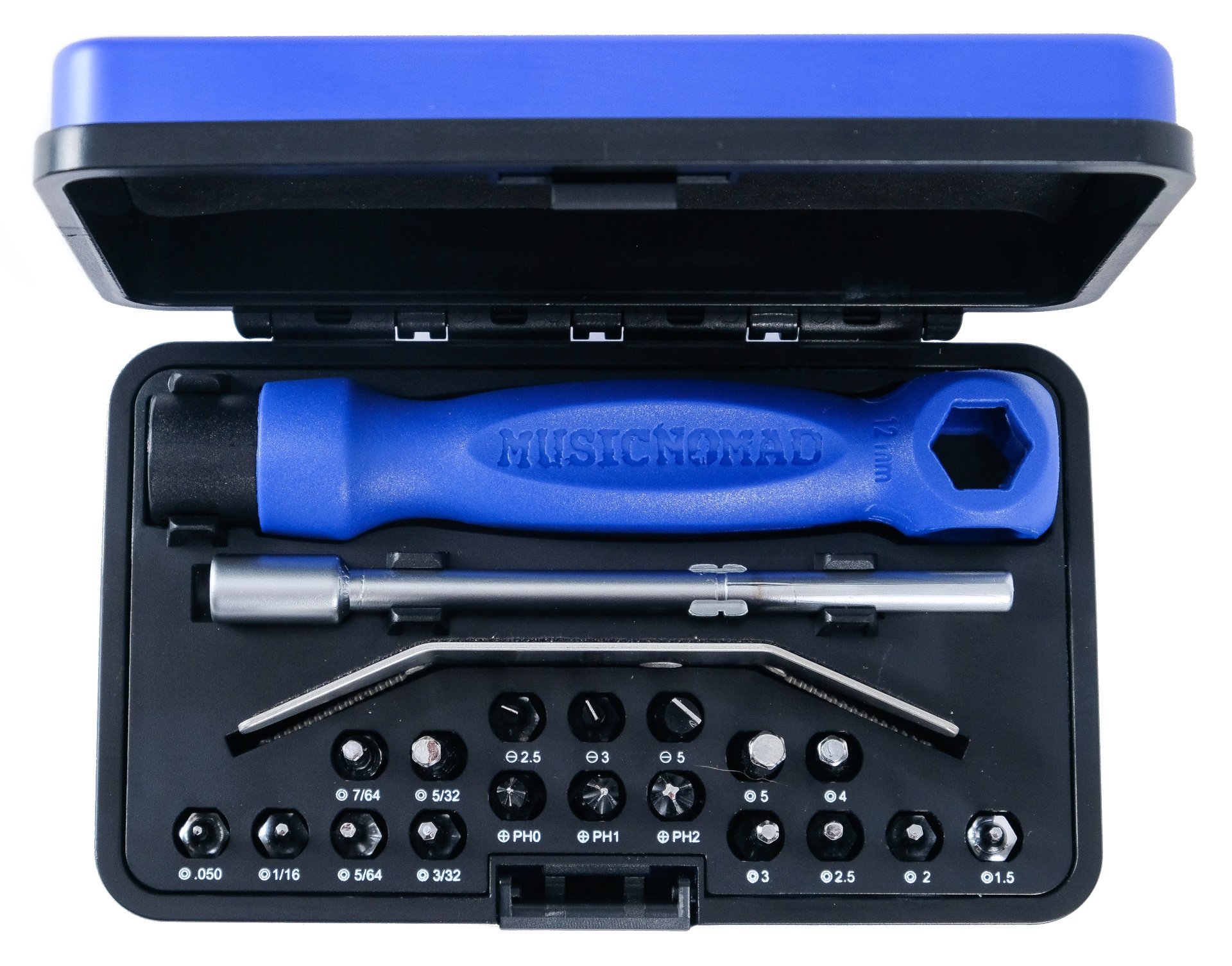 Premium Guitar Tech Screwdriver and Wrench Set