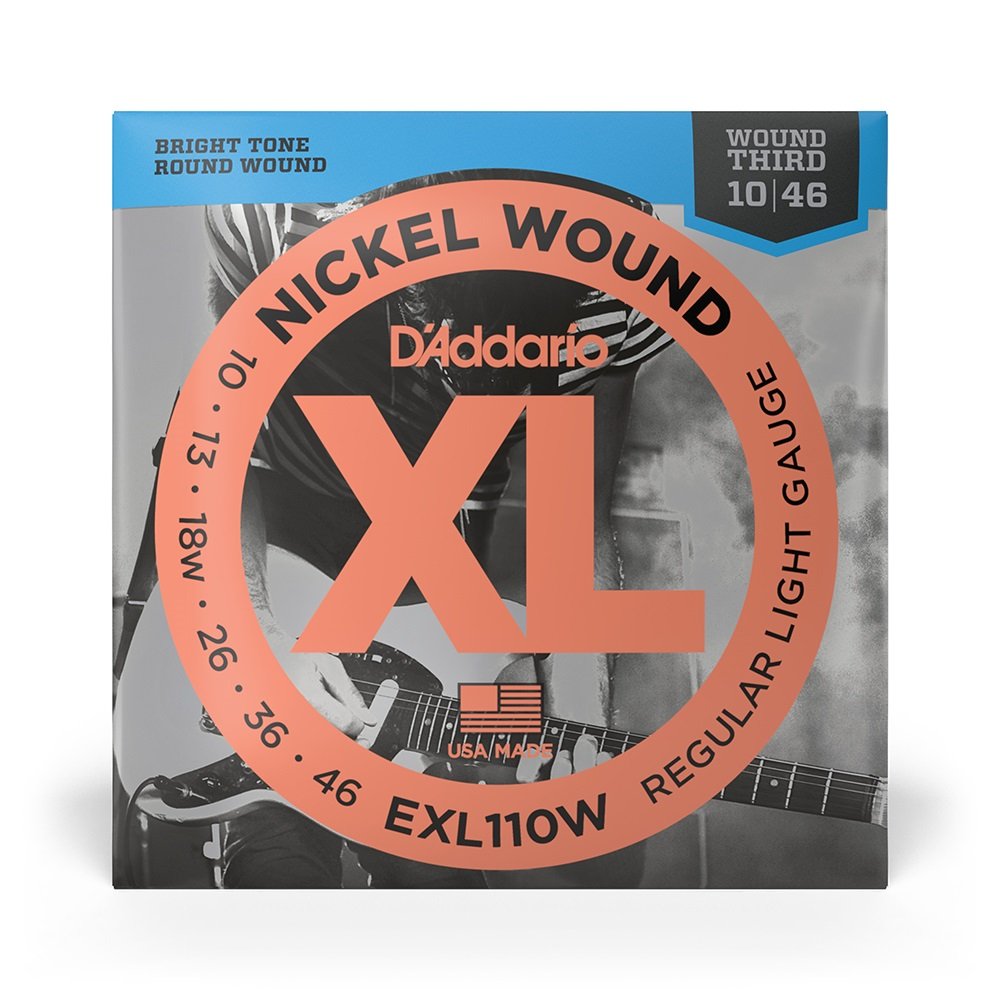 EXL110W Nickel Wound Regular Light - Saitensatz für E-Gitarre